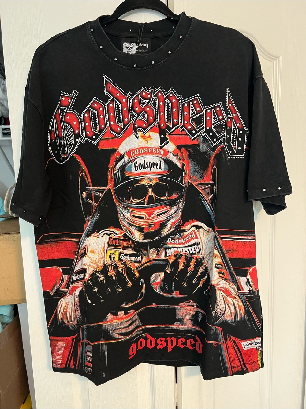 Godspeed Racing Graphic Tee - Black/Red
